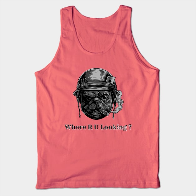 Where are you looking Tank Top by Octagon